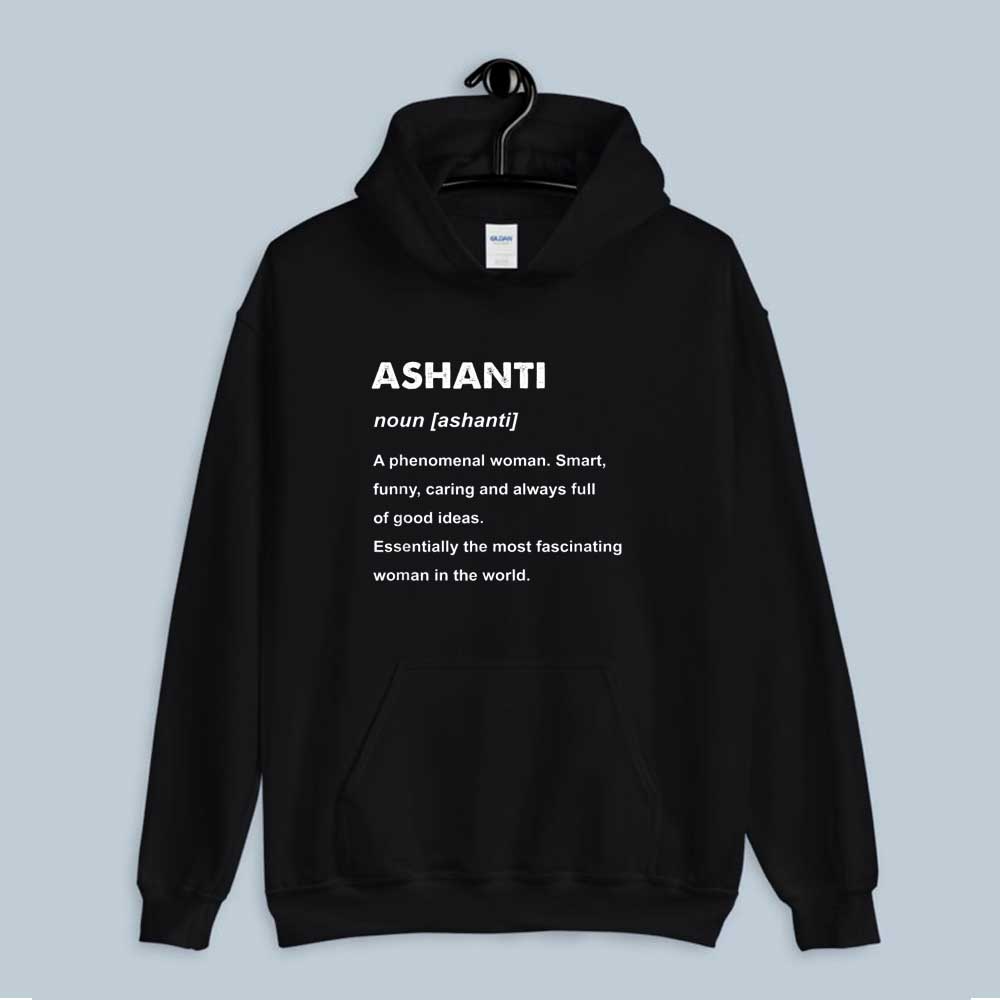Ashanti Noun Phenomenal Woman Hoodie