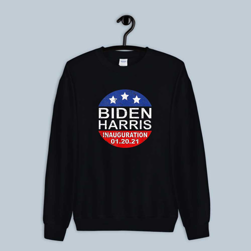 Sweatshirt Biden Harris Inauguration 2021 President Retro Vintage 