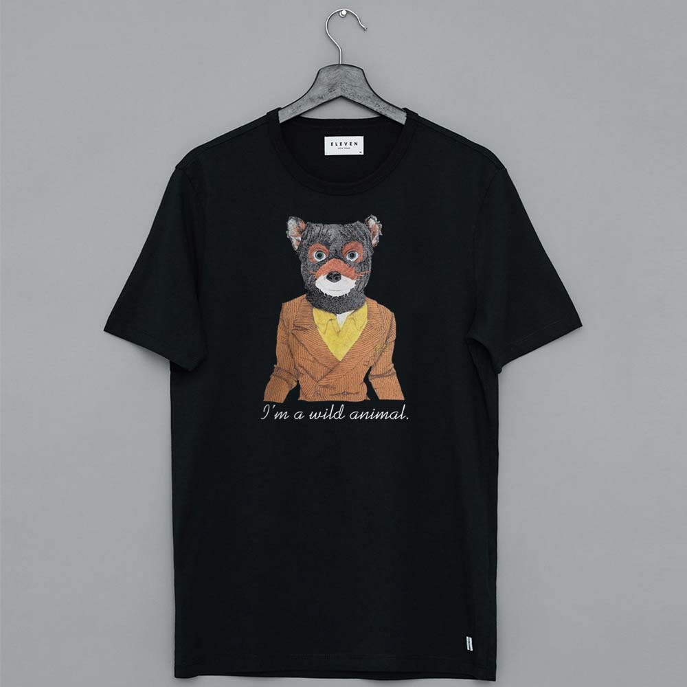 Fantastic Mr Fox I'm A Wild Animal T Shirt