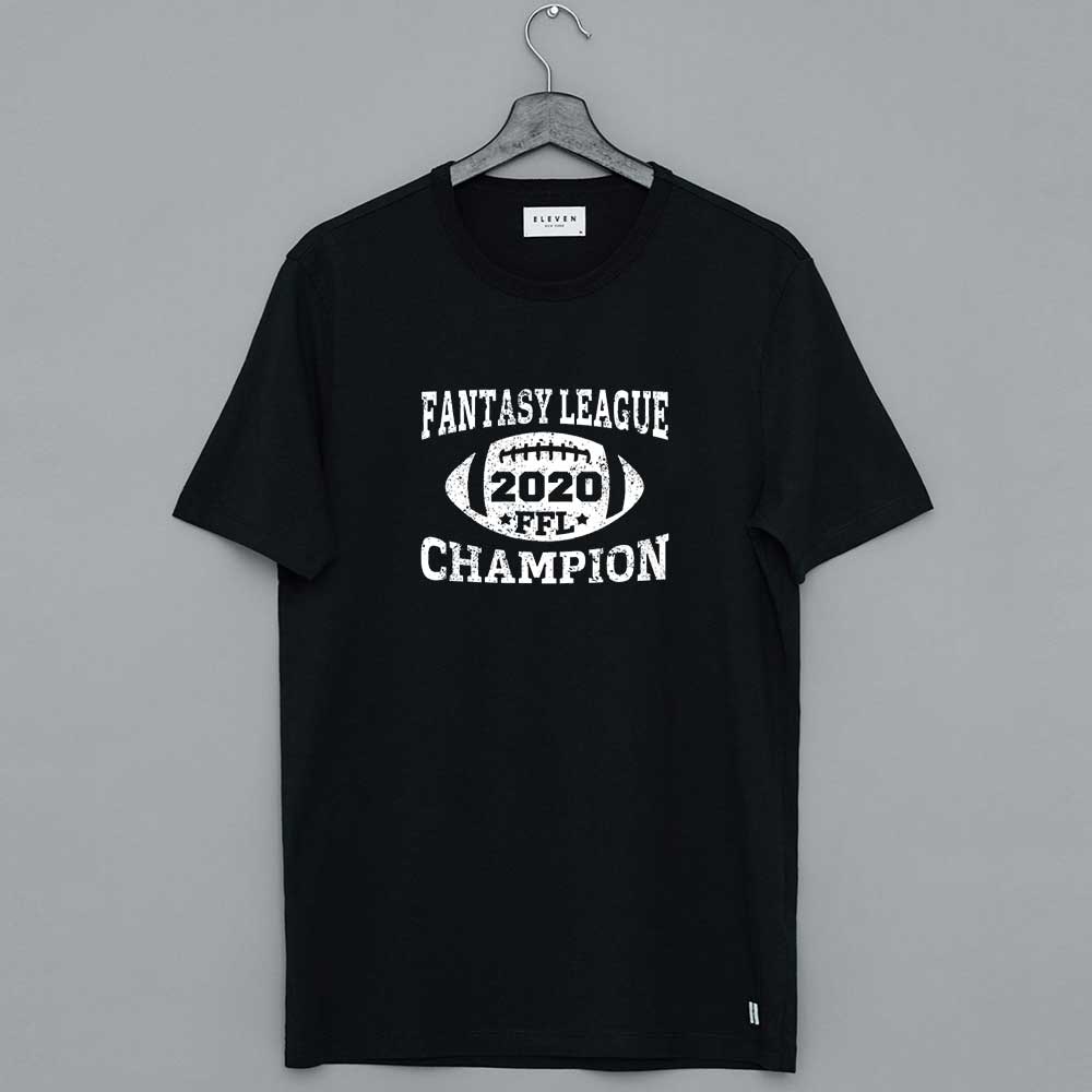 Fantasy League Champion FFL Football 2020 Winner T Shirt