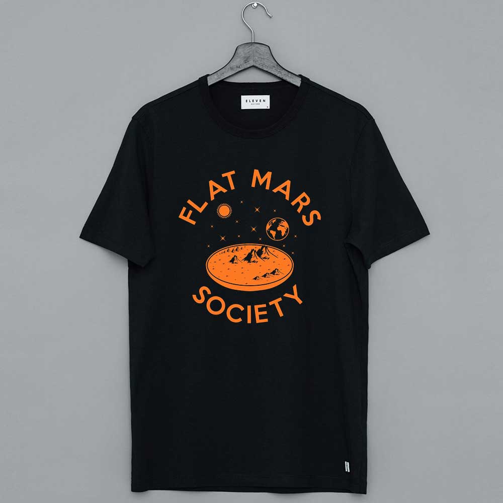 Flat Mars Society T Shirt