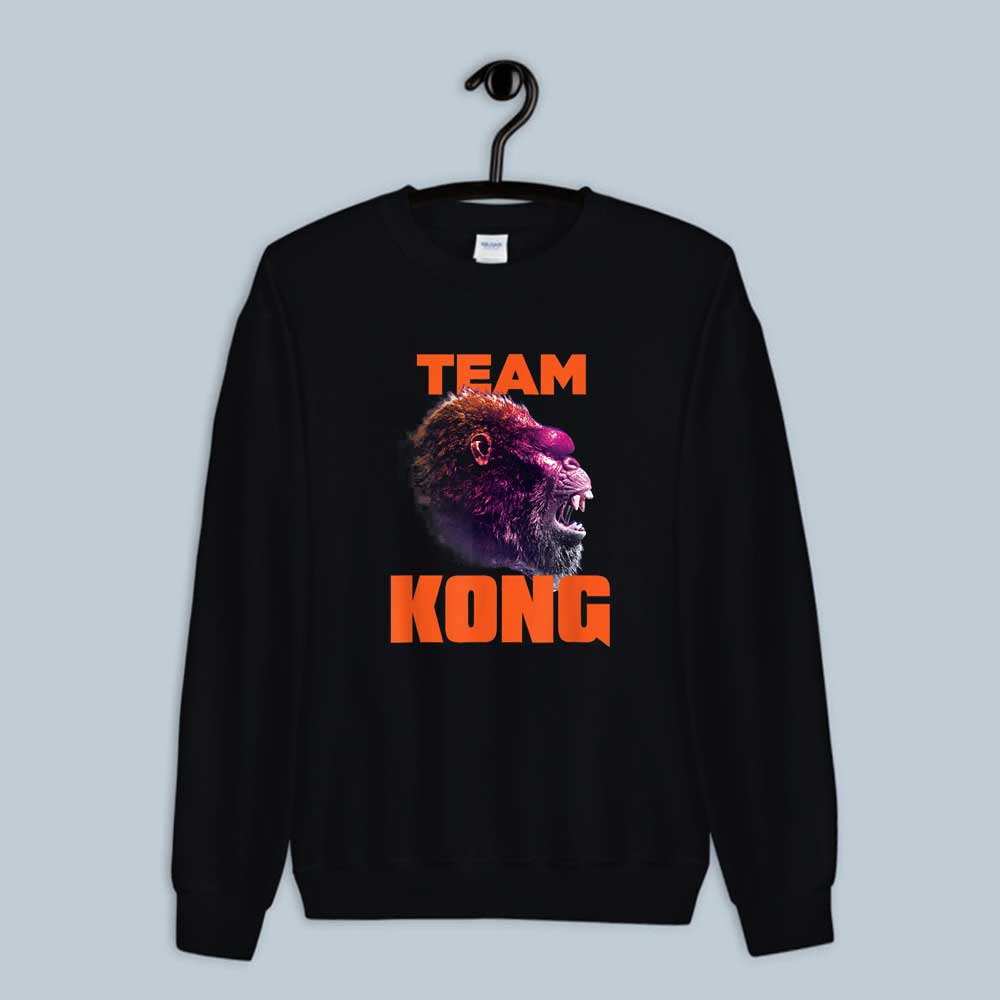 Sweatshirt Godzilla vs Kong Official Team Kong 