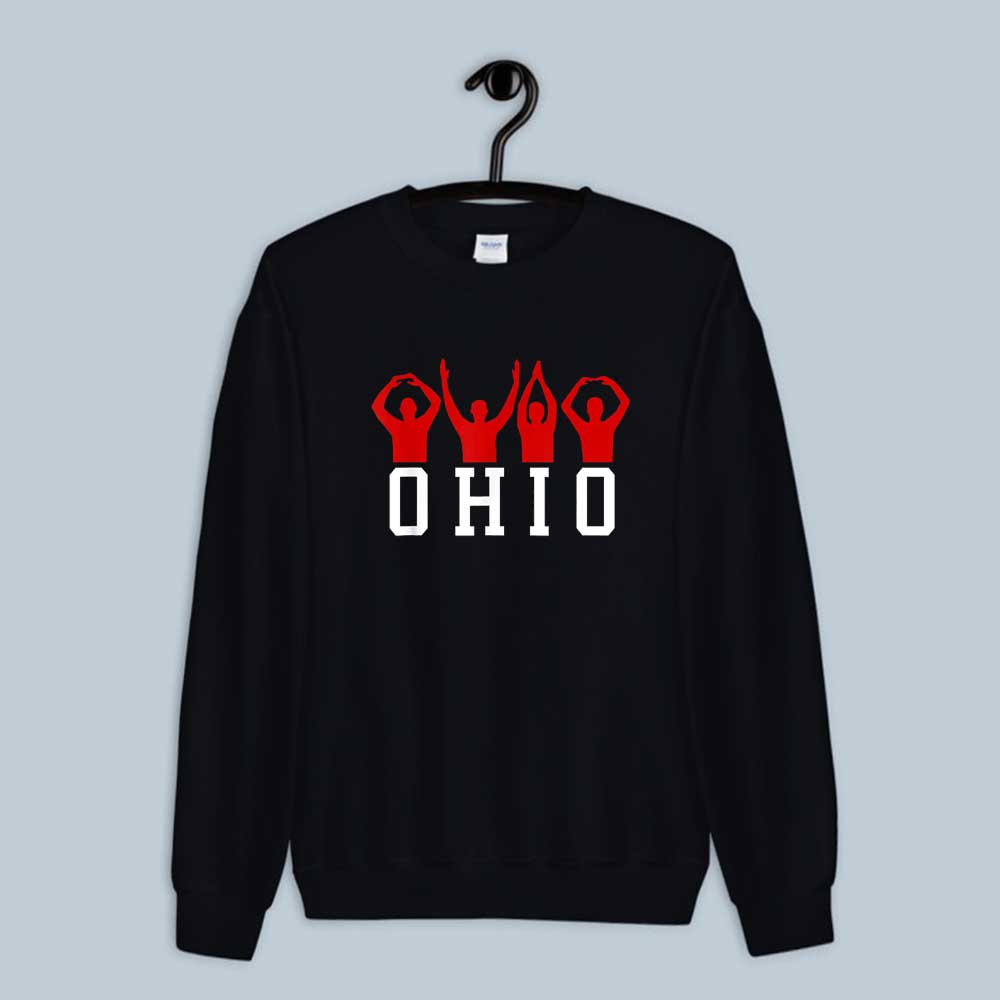 Sweatshirt Vintage State Of Ohio Home Pride 