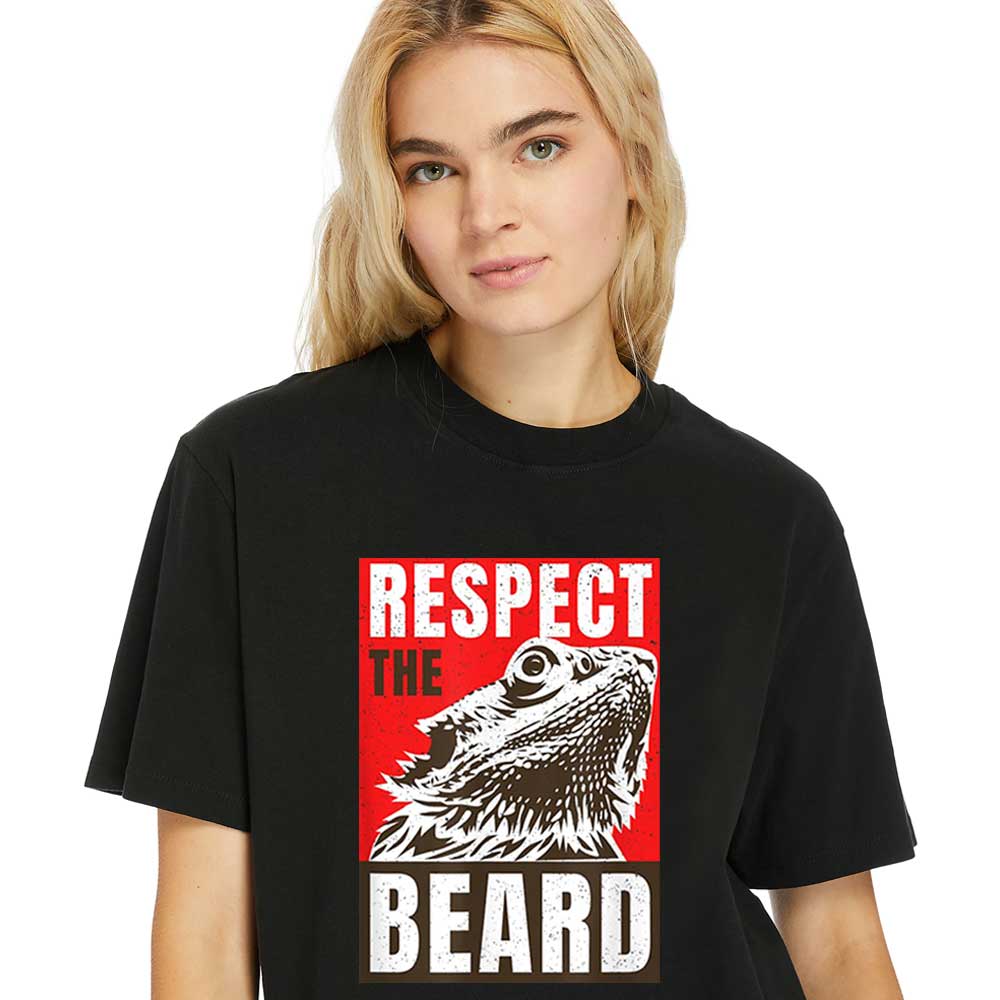 Women-Shirt-Bearded-Dragon-Respect-The-Beard-Lizard-And-Reptile
