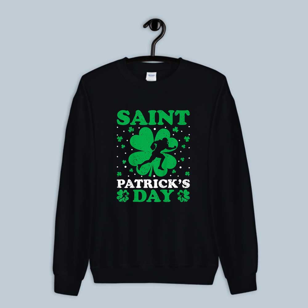 Sweatshirt Saint Patrick's Day Shamrock 