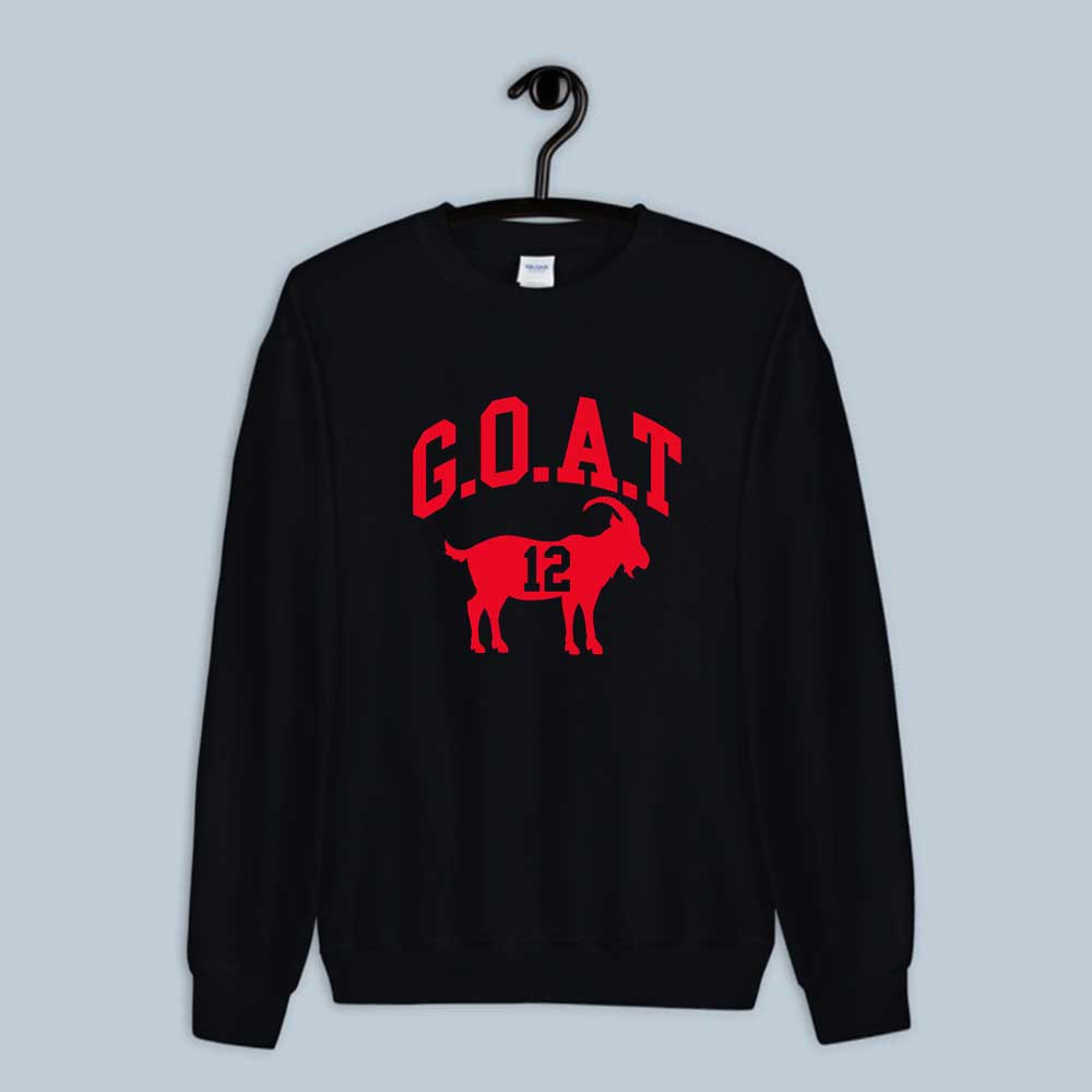 Sweatshirt Tom Brady Goat 