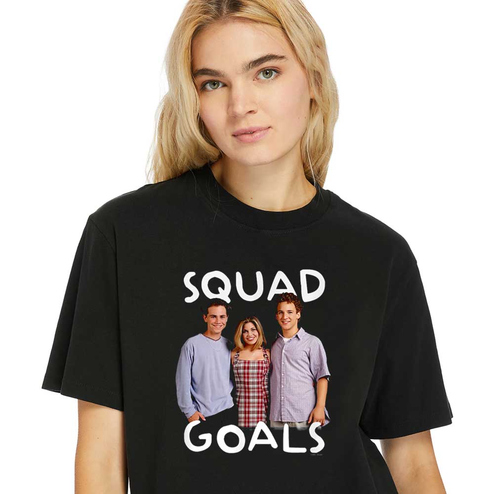 Women-Shirt-Squad-Goals-Boy-Meets-World