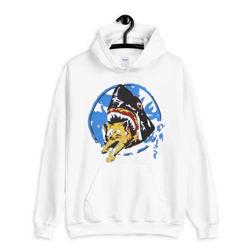 Hoodie James Franco Pineapple Express Shark Attack And Kitten