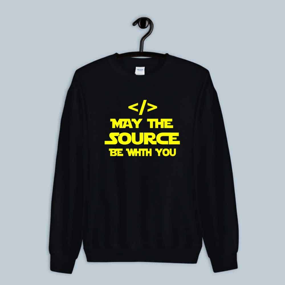 May The Source Be With You Sweatshirt