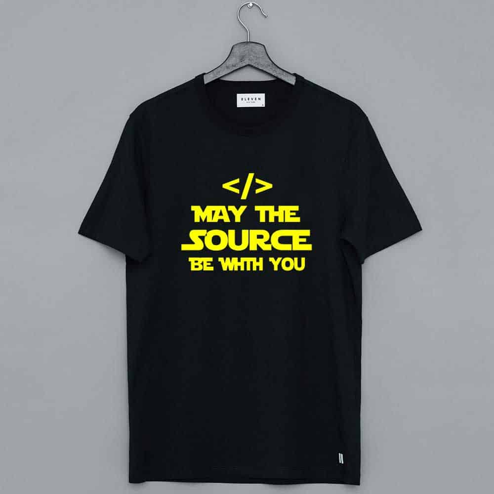 May The Source Be With You T-Shirt