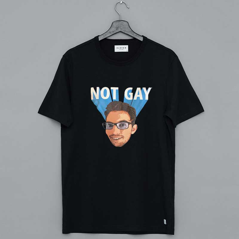 Not Gay Jared is leaving Louder with Crowder Shirt