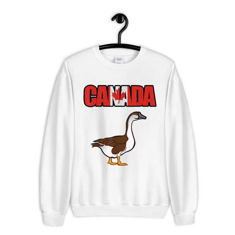 Sweatshirt Canada Goose Swimming Waterfowl