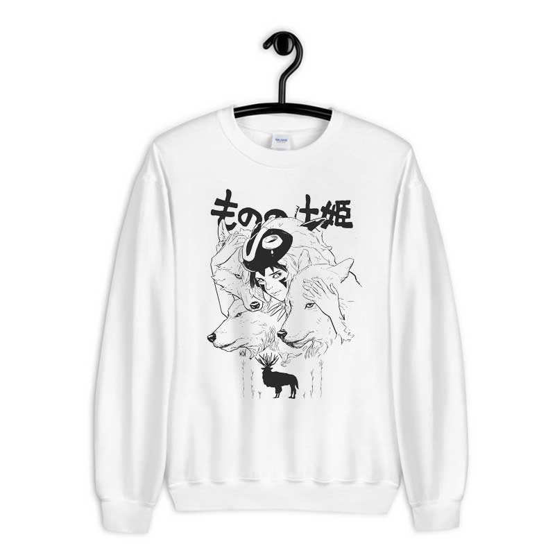 Sweatshirt Princess Mononoke Art Studio Ghibli