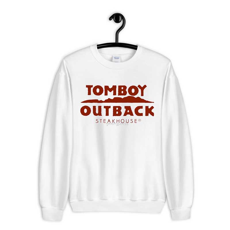 Sweatshirt Tomboy Outback Steakhouse Girl
