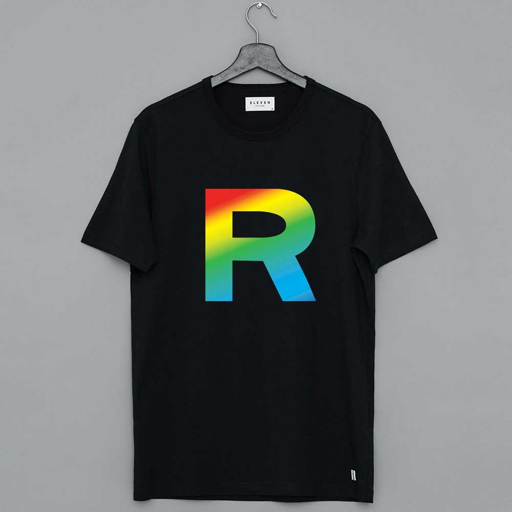 team rainbow rocket shirts