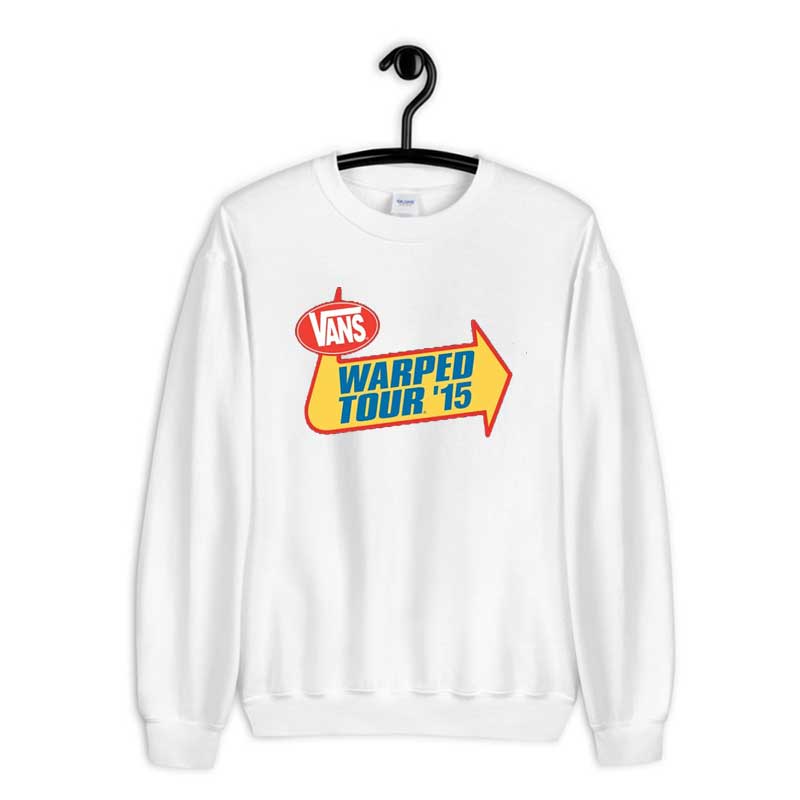 Sweatshirt Warped Tour 2015 Merch