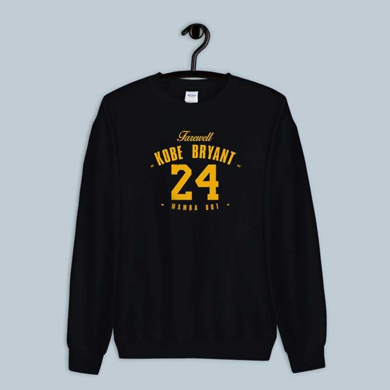 Sweatshirt Kobe Bryant Farewell Mamba Out 24