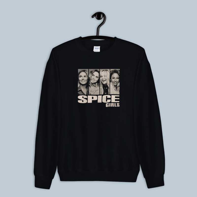 Sweatshirt Vintage Spice Girls Band Tee