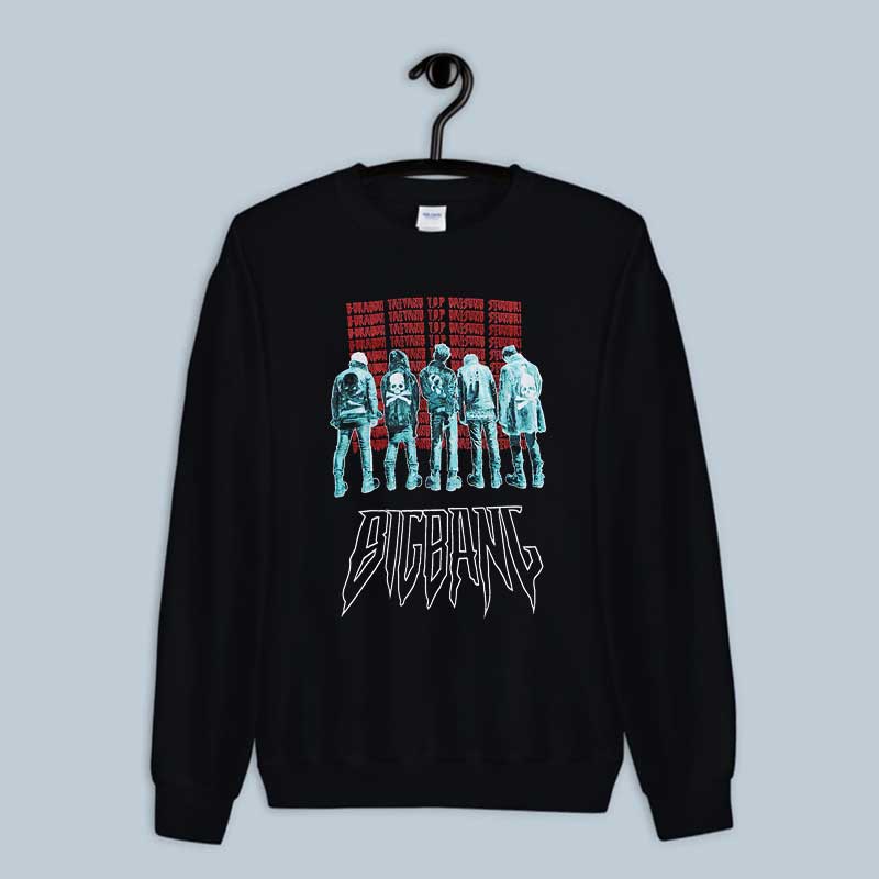 Sweatshirt Bigbang Shirts BIGBANG Band Lineup