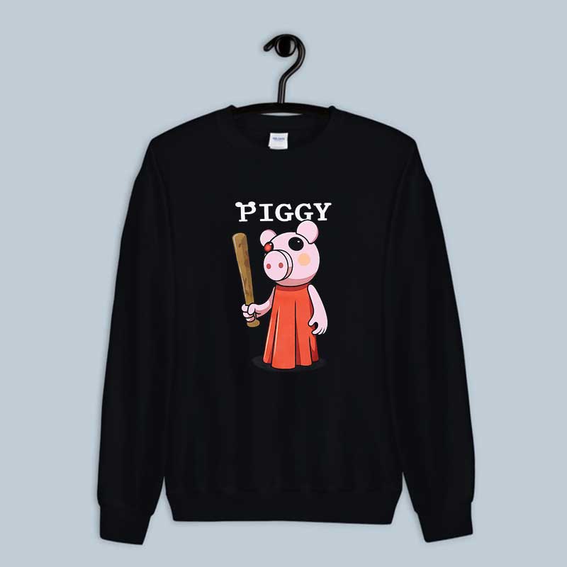 Sweatshirt Piggy Bat Character
