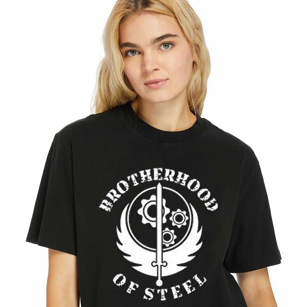 Women Brotherhood-Of-Steel-Shirts