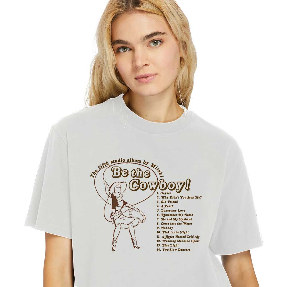 Women Mitski-Be-The-Cowboy-VIntage-Shirt