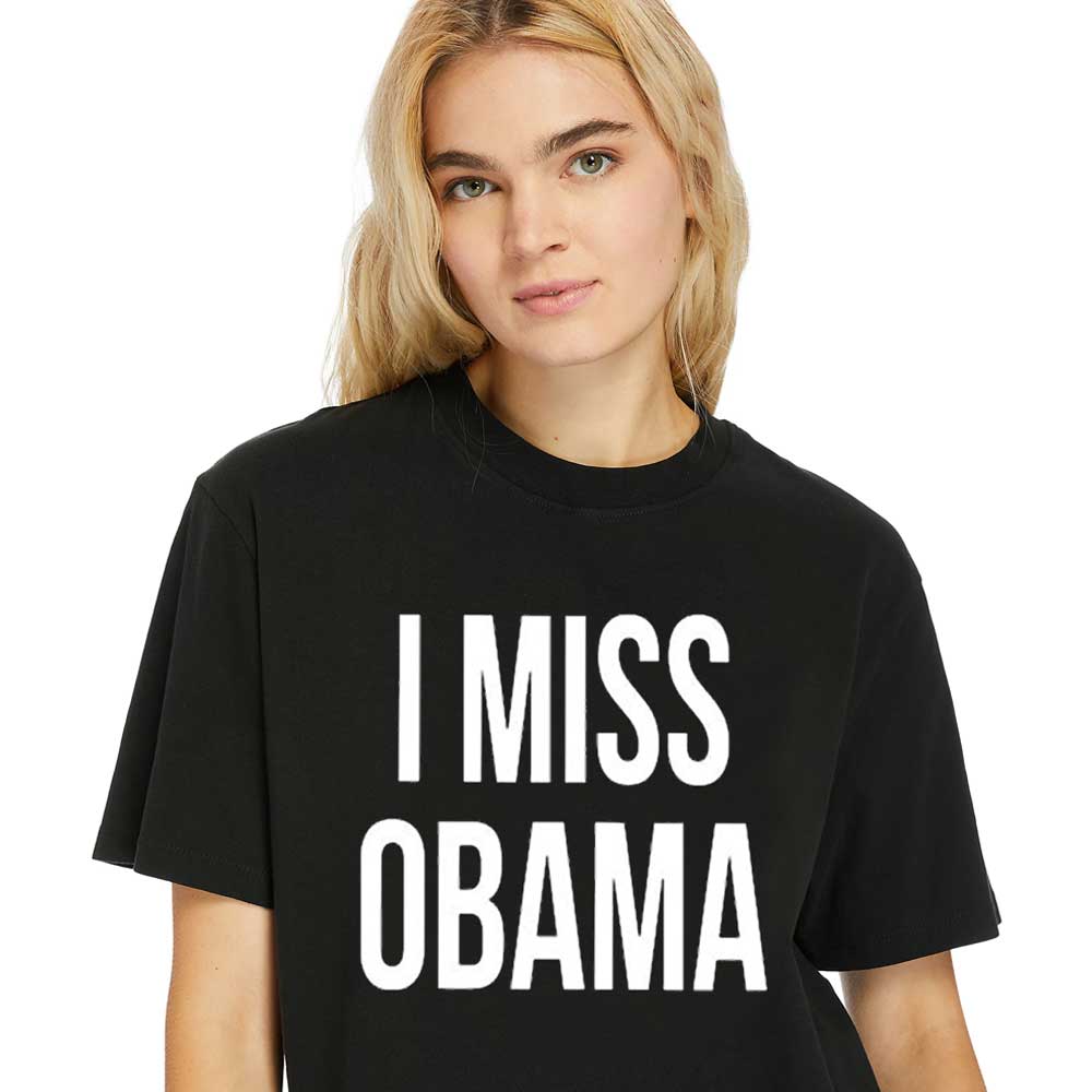 Women-Shirt I-Miss-Obama-Shirt-Barron-Trump