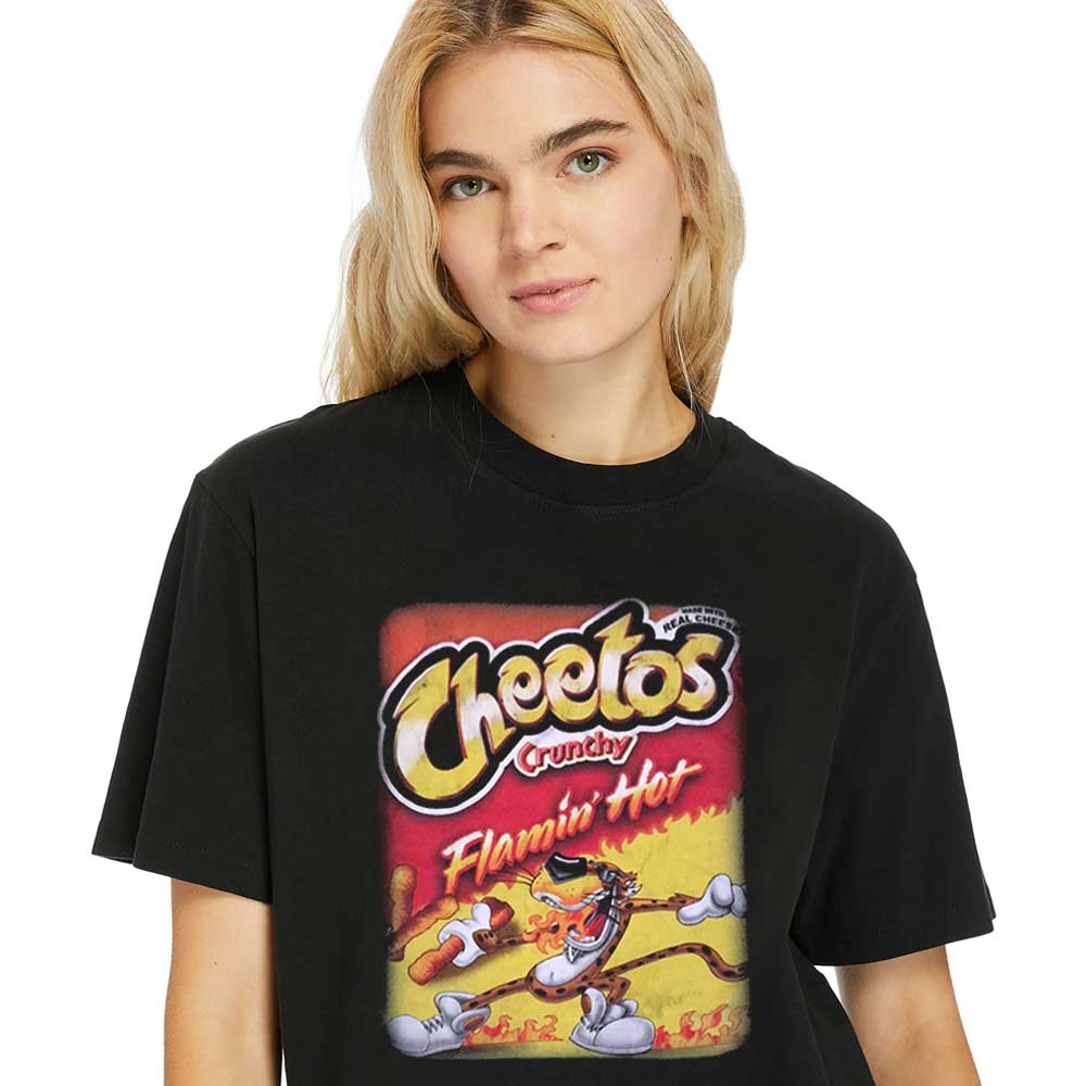 Women-T-Shirt Cheetos-Flamin'-Hot-Crunchy