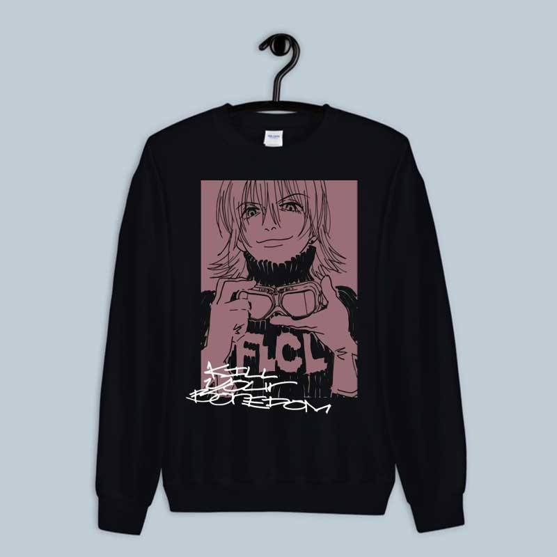 Sweatshirt FLCL Haruko Black Cospa FLCL