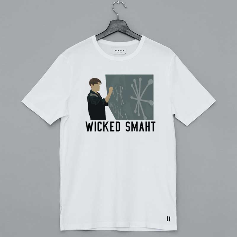 Wicked Smaht T-Shirt Funny Saying Sarcastic Shirt