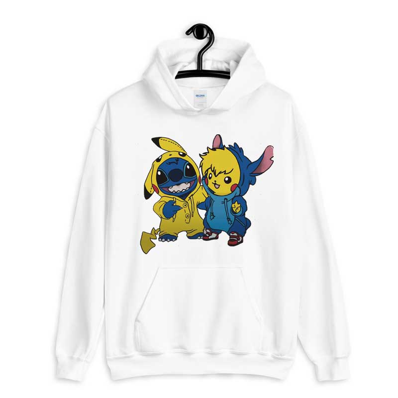 Toothless-Stitch-And-Pikachu-Hoodie