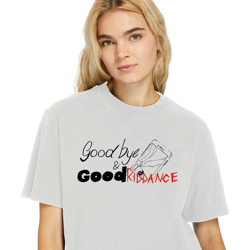 Women-Shirt Goodbye-And-Good-Riddance
