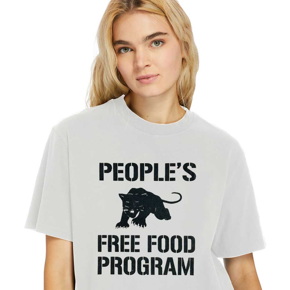 Women-Shirt Peoples-Free-Food-Program