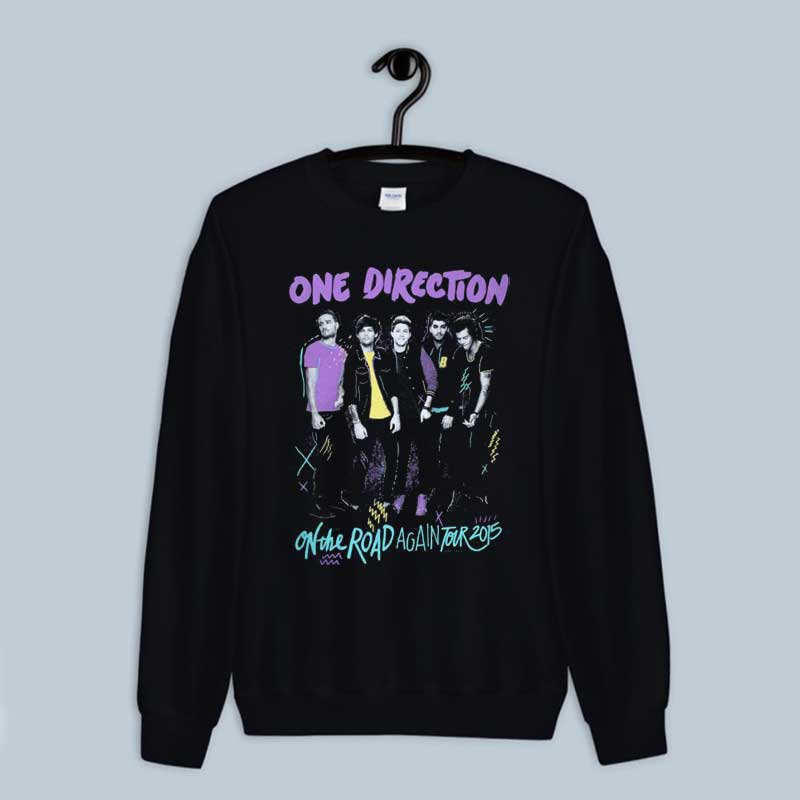 Sweatshirt One Direction Otra Merch Tour Band Concert