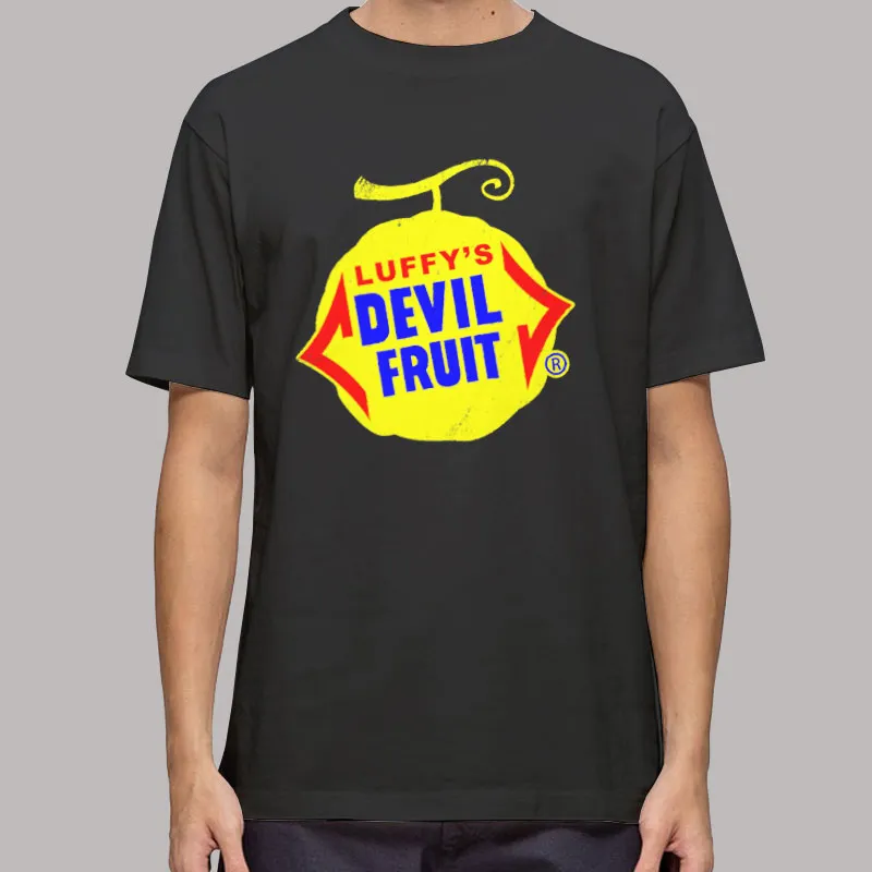 Mens T Shirt Black Ito Ito No Mi Devil Fruit Hoodie