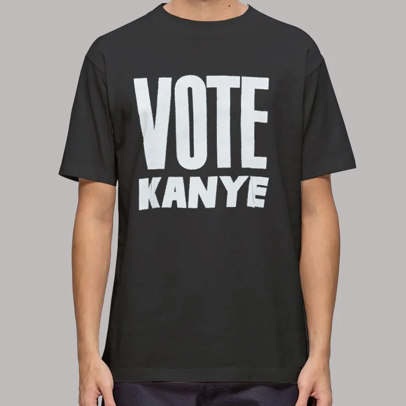 Mens T Shirt Black Vintage Kanye 2020 Vision Hoodie