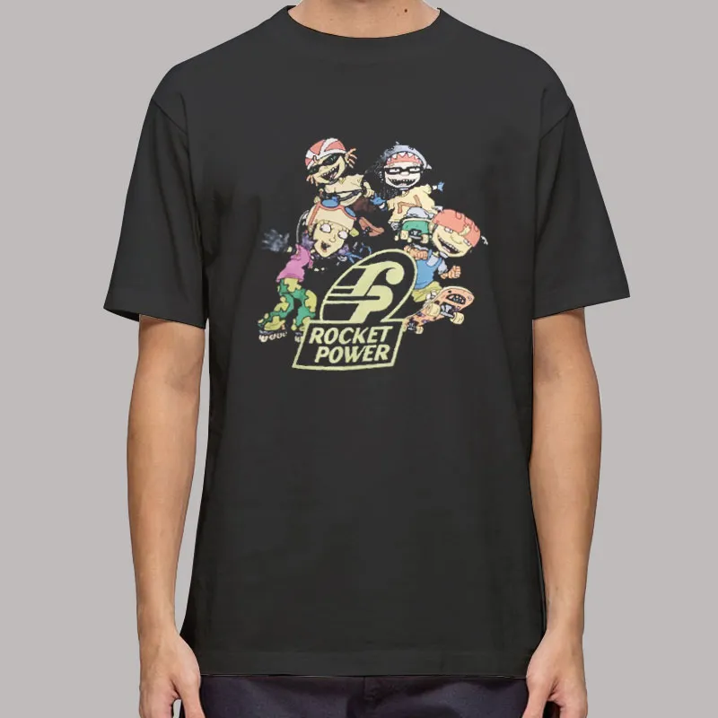 Nickelodeon Skateboarding Team Rocket Power T Shirt