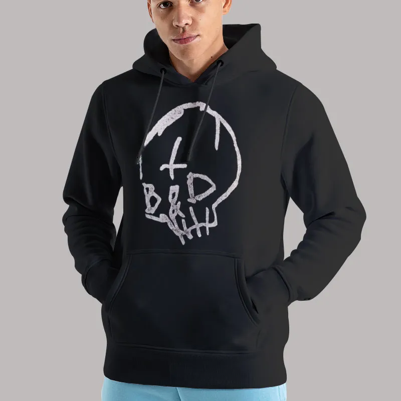 Unisex Hoodie Black The Beautiful & Damned Tour G Eazy Concert Shirt