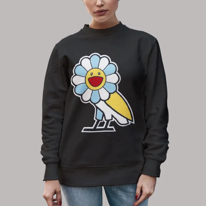 Unisex Sweatshirt Black J Balvin X Takashi Murakami Hoodie