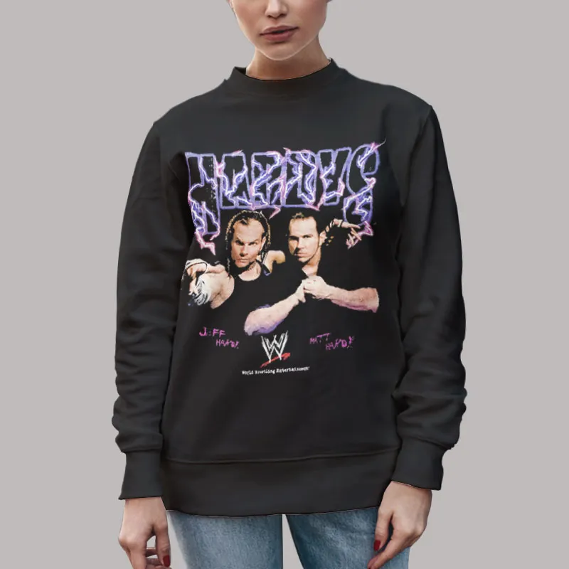 Unisex Sweatshirt Black Jeff Hardy and Matt Hardy Boyz T Shirt