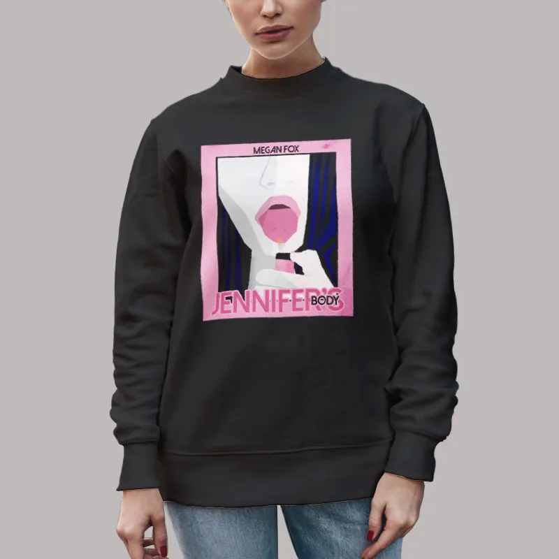 Unisex Sweatshirt Black Megan Fox Jennifer's Body Hoodie