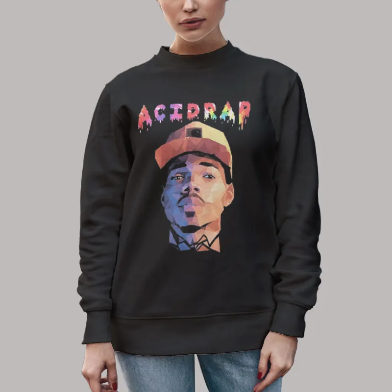 Unisex Sweatshirt Black The Rapper Acid Rap Hoodie