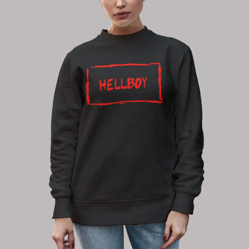 Unisex Sweatshirt Black Too Poor X Lil Peep Hellboy Hoodie