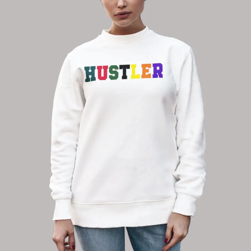 Unisex Sweatshirt White Hudson Kodak Black Hustler Hoodie