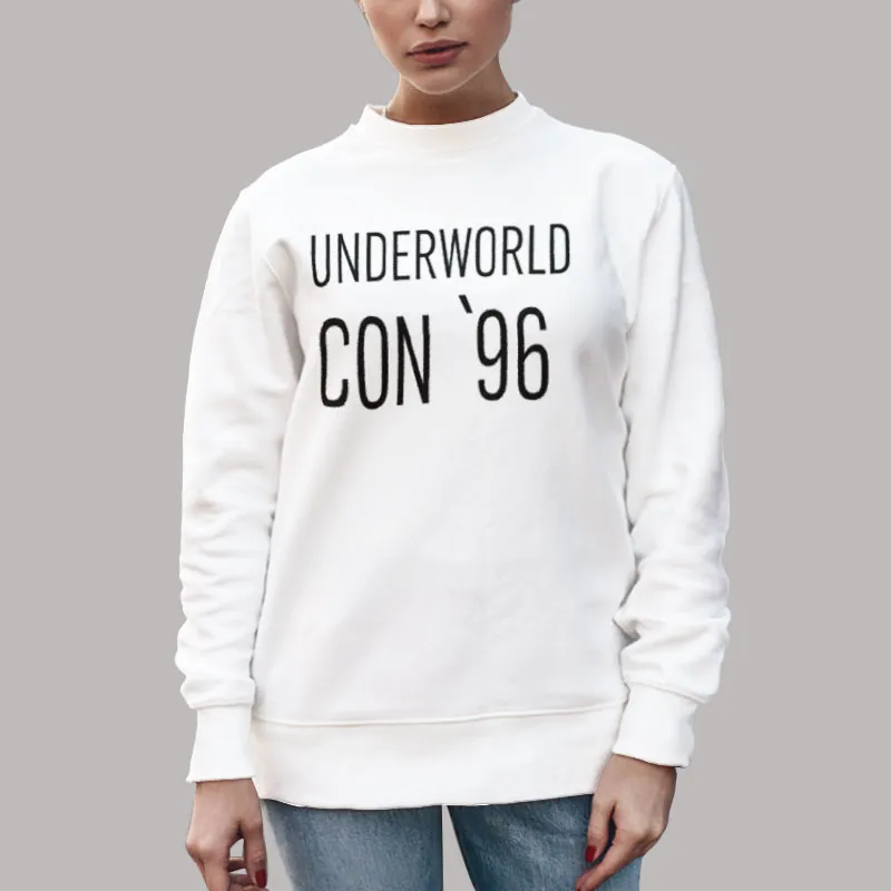 Unisex Sweatshirt White Lore Olympus Underworld Con '96 Hoodie