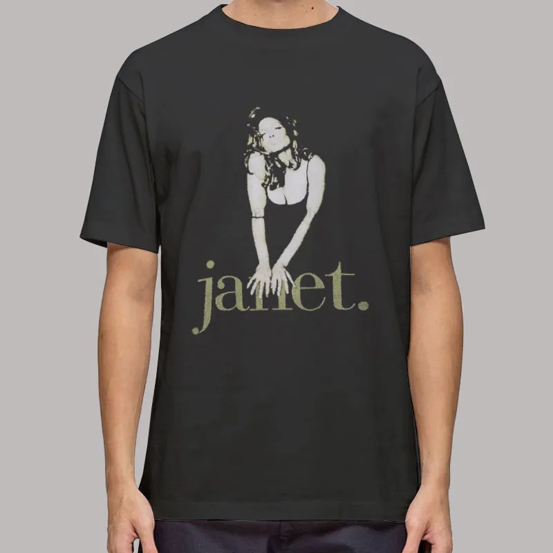Vintage Bootleg Tour Janet Jackson T Shirt