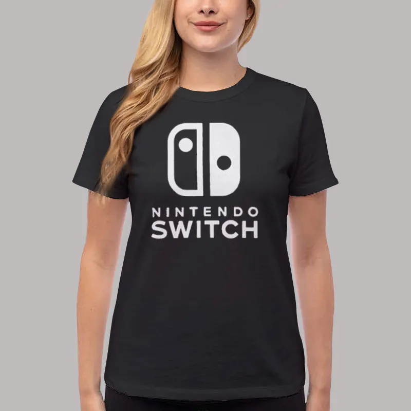 Women T Shirt Black Game Console Make Nintendo Switch Hoodie