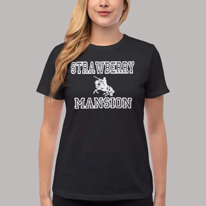 Women T Shirt Black Ian Connor Strawberry Mansion Hoodie