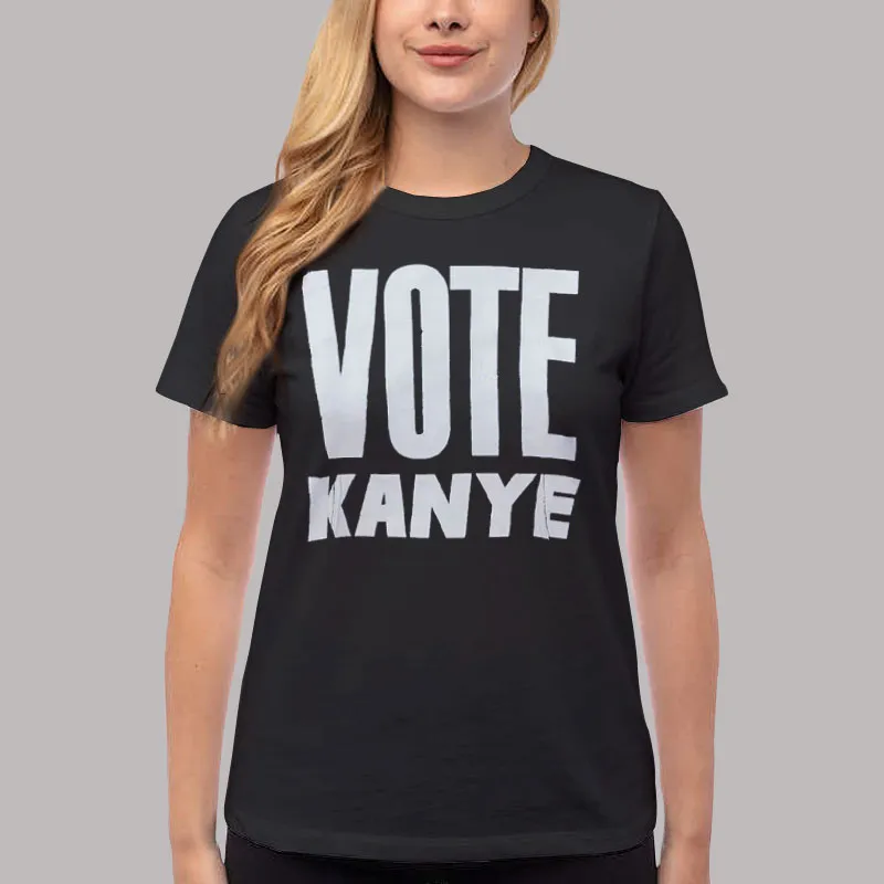 Women T Shirt Black Vintage Kanye 2020 Vision Hoodie