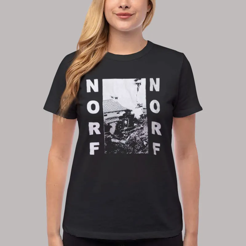 Women T Shirt Black Vintage Norf Norf Vince Staples Tour Shirt